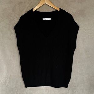 ZARA WOMEN'S V-NECK VEST